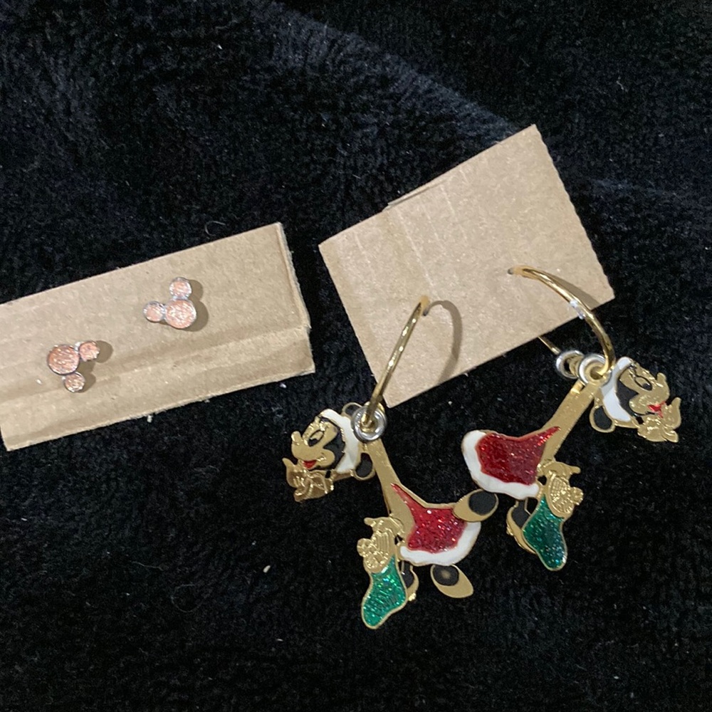Disney earrings